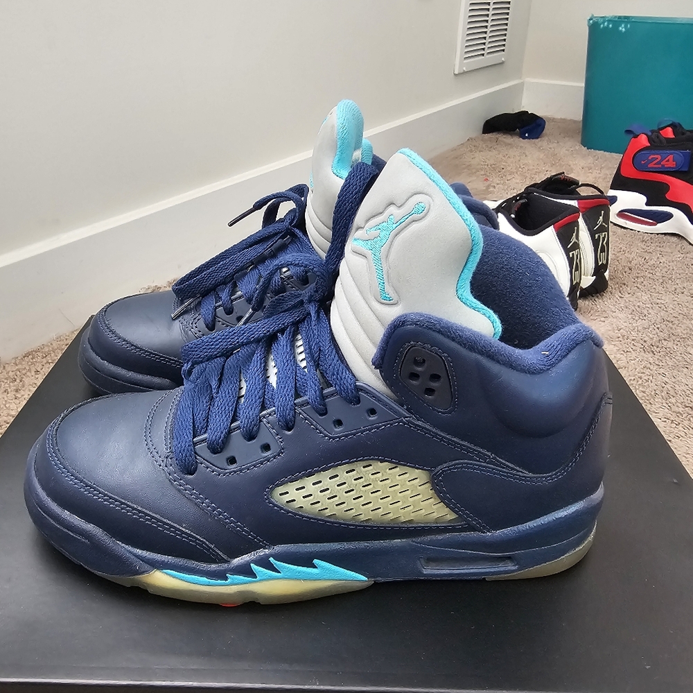 JORDAN 5 PRE GRAPE SIZE 5Y